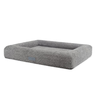 Cama Essential Memory Foam Gris con Base Soho