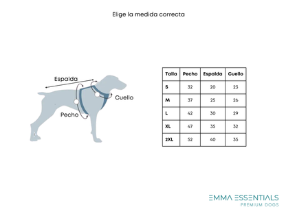 Abrigo con capucha para perro